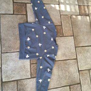 embroidered Disney sweatshirt